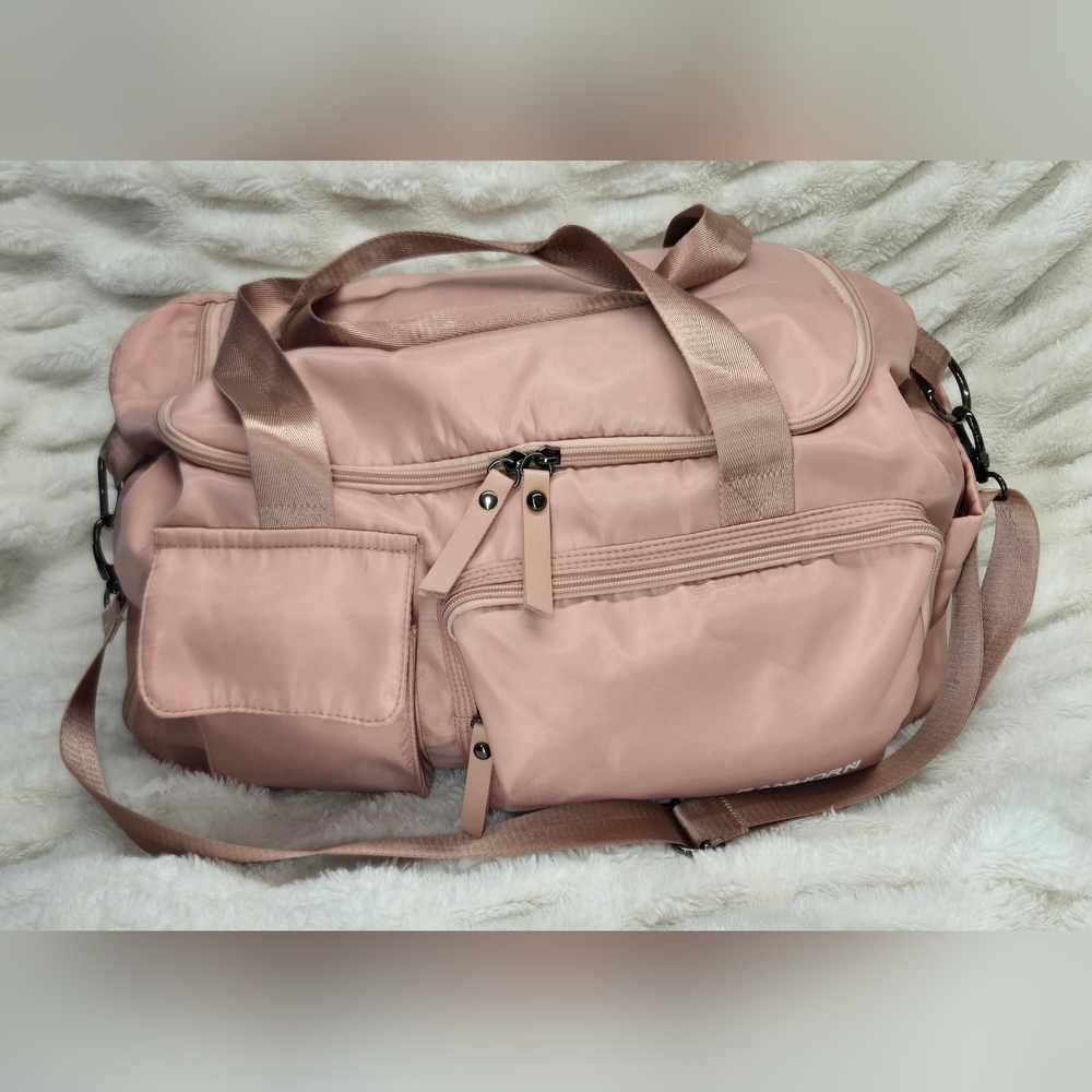 Ramhorn Pink 24L Weather-Resistant Duffle Bag – Lightweight Carry